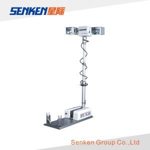 1.8 متر عالية سلسلة تلسكوبي عالية الصاري الإضاءة الفيضانات و بقعة الإضاءة CFA182150